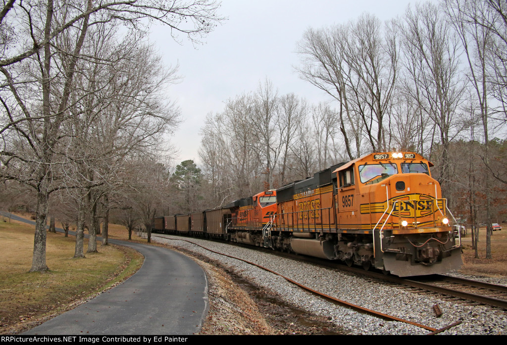 NS-BNSF 9857 Coal for Georgia Power