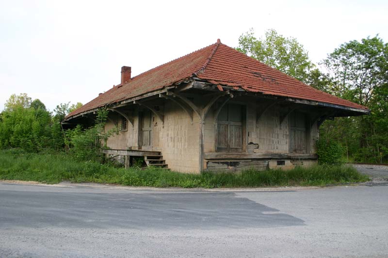 Back Side of Depot