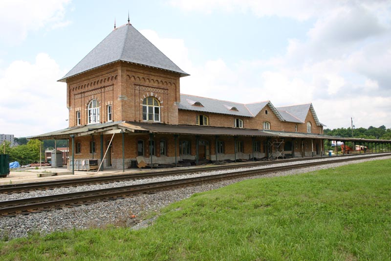 N&W Depot Undergoing Restoration