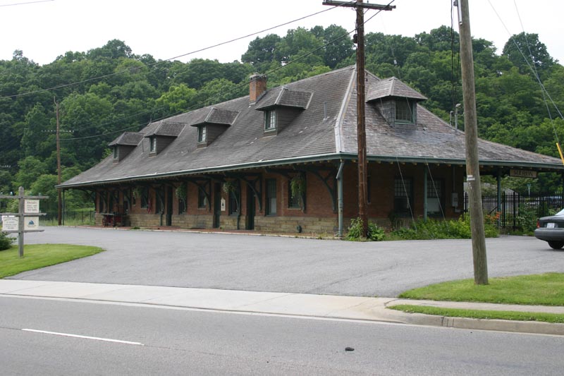 N&W Depot - Street Side