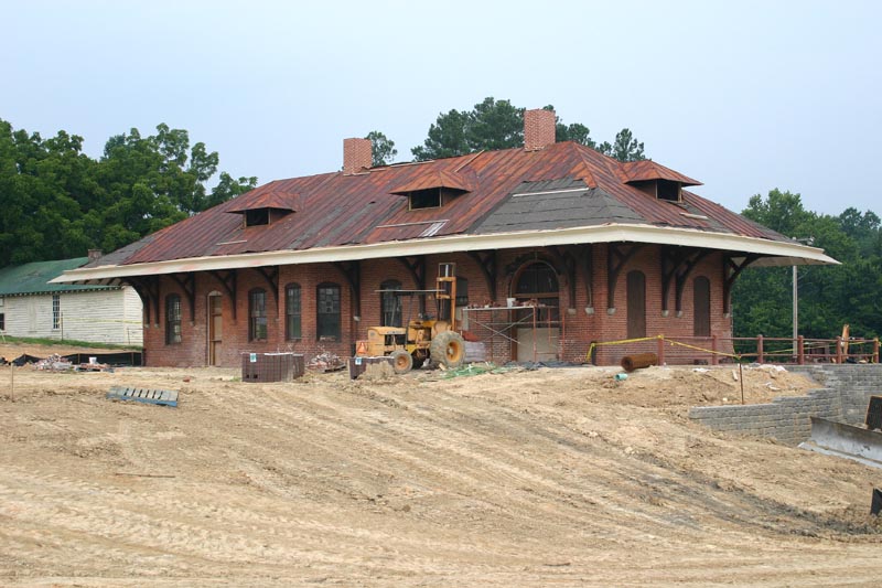 Relocated N & W Depot