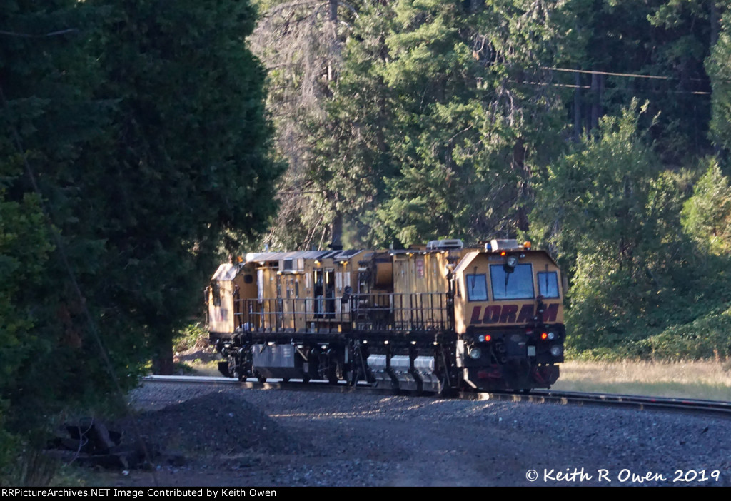 Northbound Railgrinder