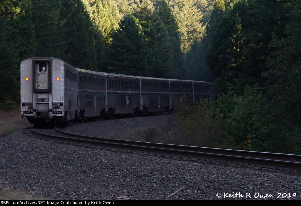 Southbound Coast Starlight