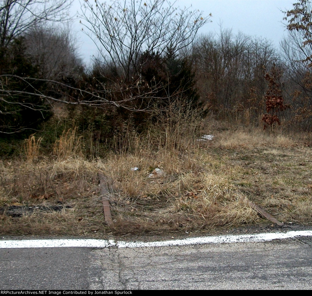 Ex-Rock Island trackage, looking west