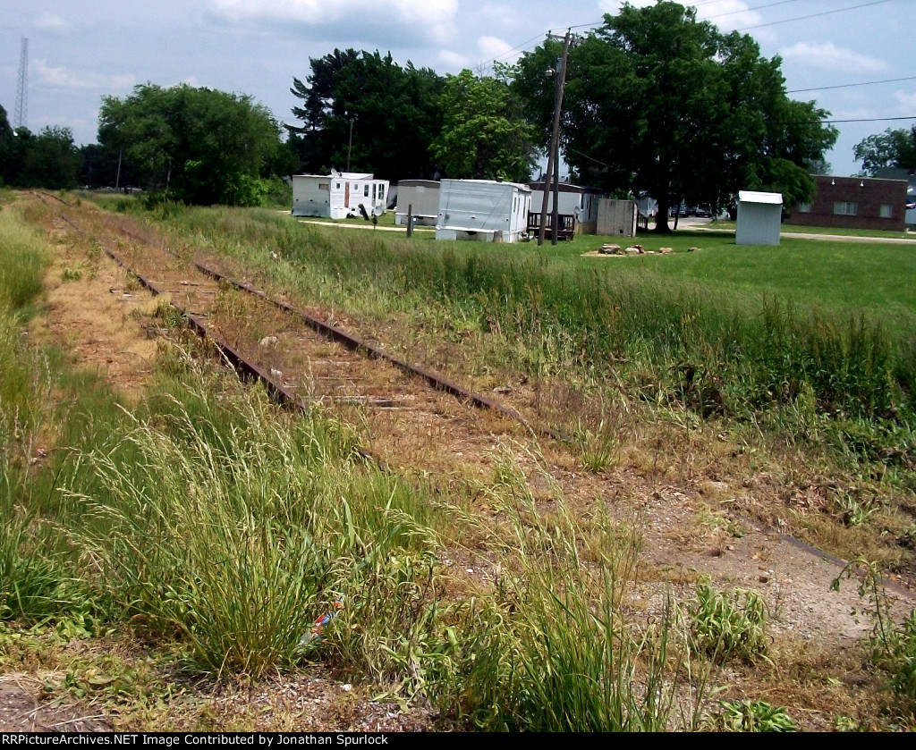 Ex-RI track, looking east