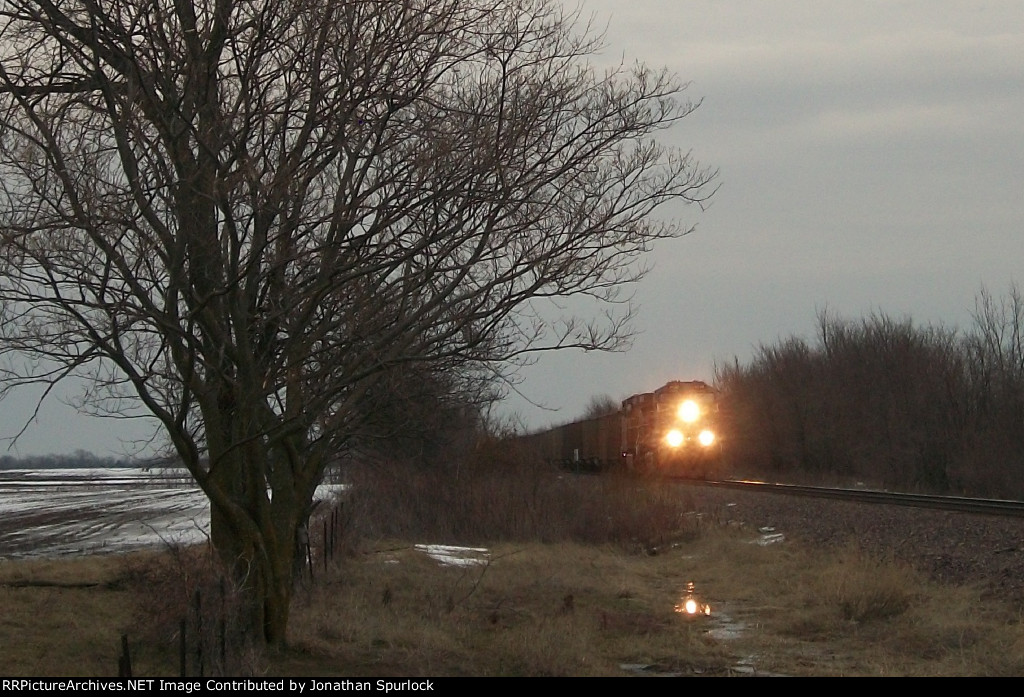 Unknown Union Pacific westbound freight train