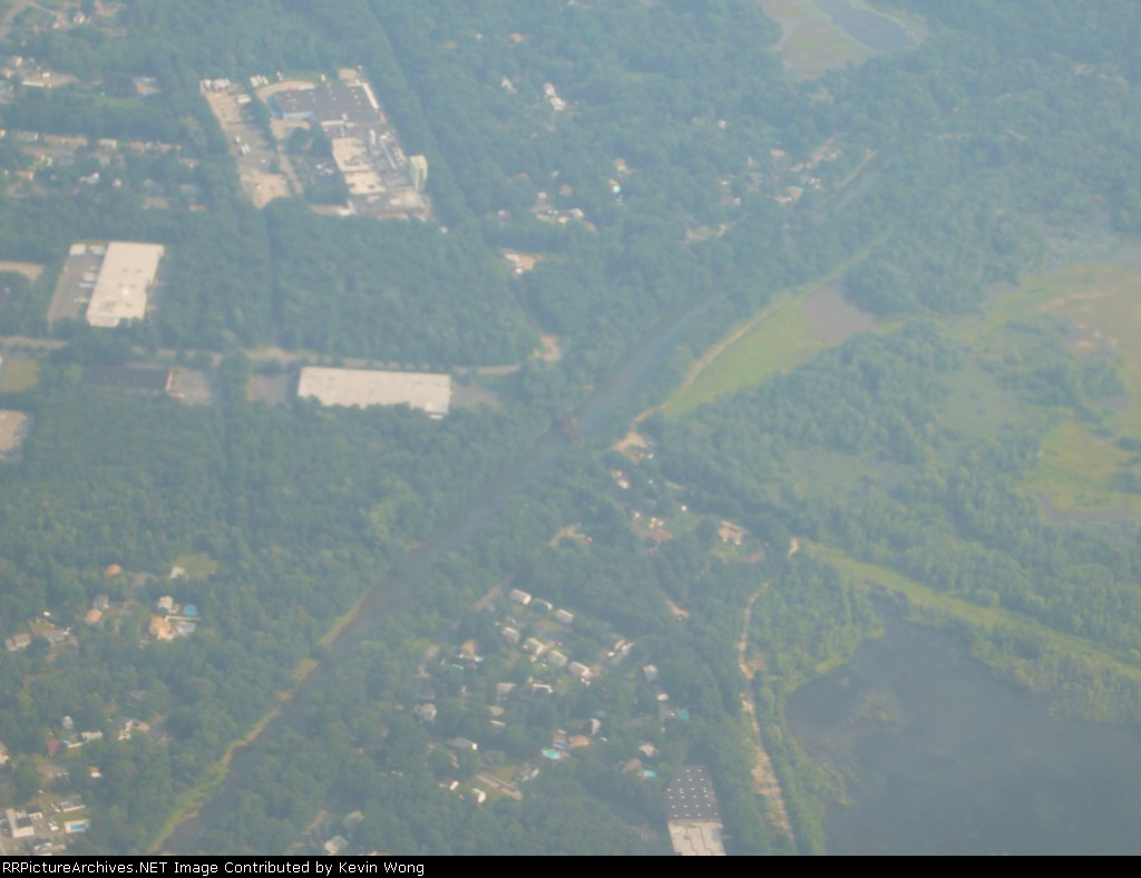 NYSW Pompton branch (ex-Erie Greenwood Lake) bridge over Pompton River