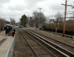 Garden City LIRR Station-looking east toward Hempstead.