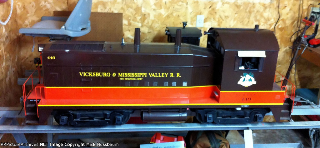 Vicksburg & Mississippi Valley #449 in the shop