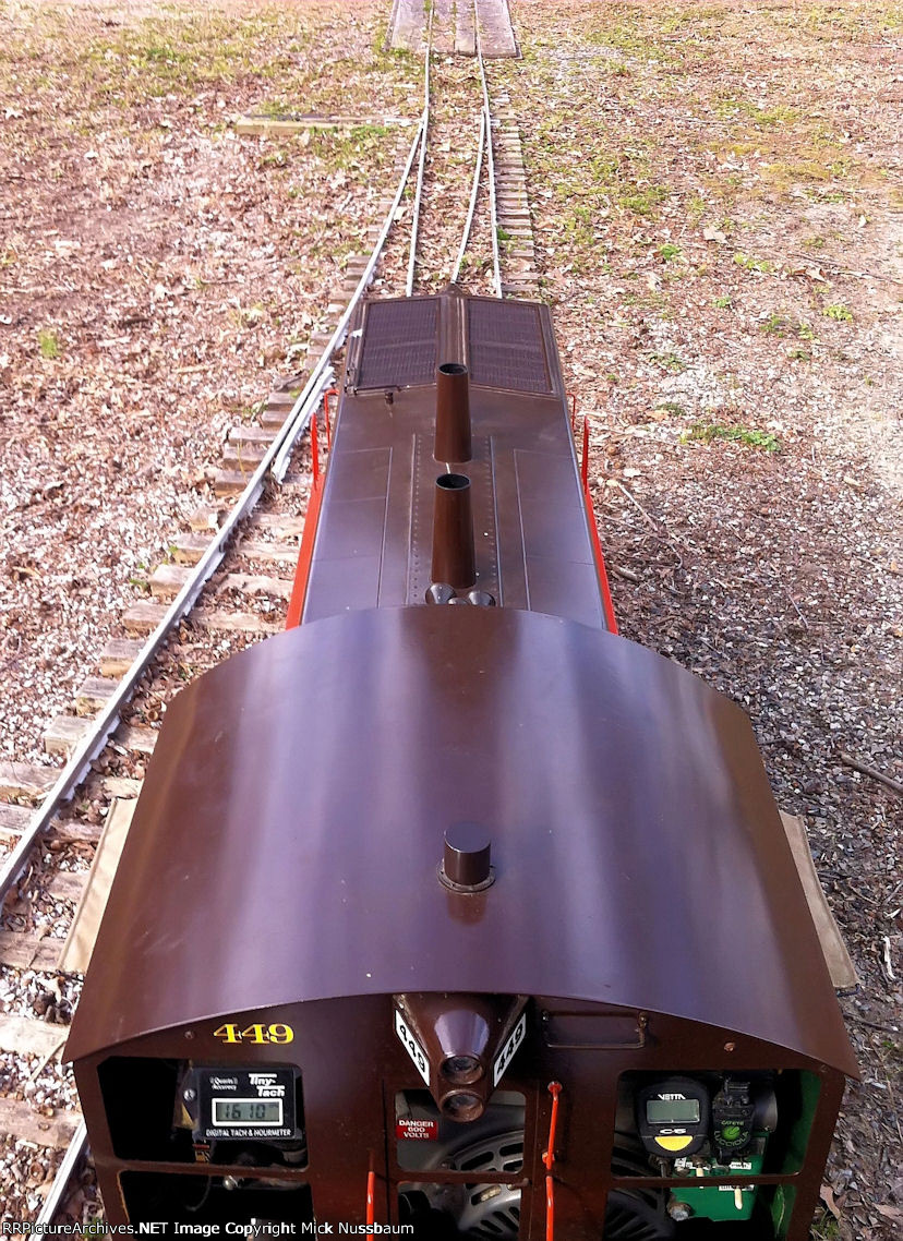 Vicksburg & Mississippi Valley #449 on the road