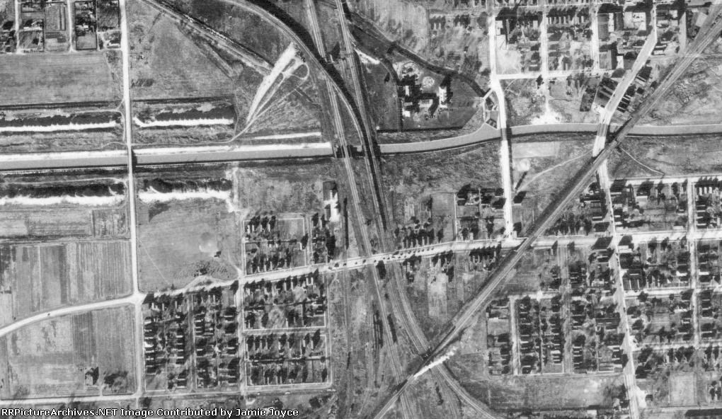 Blue Island Crossing in 1939