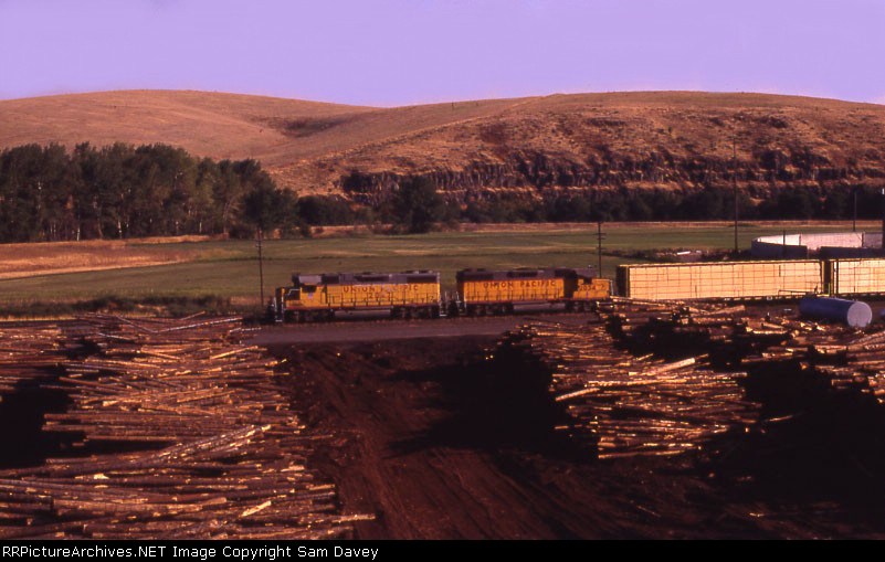 Pilot Rock local going through the lumber mill
