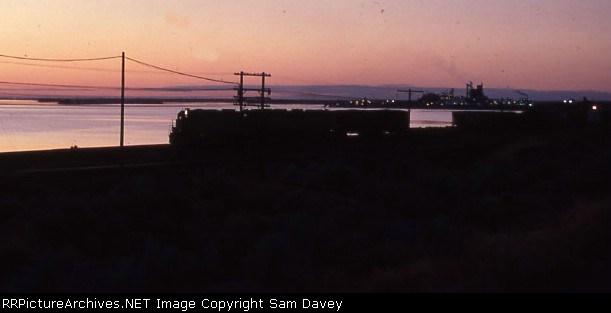 SKHK ct dusk with the Boise paper mill in the background