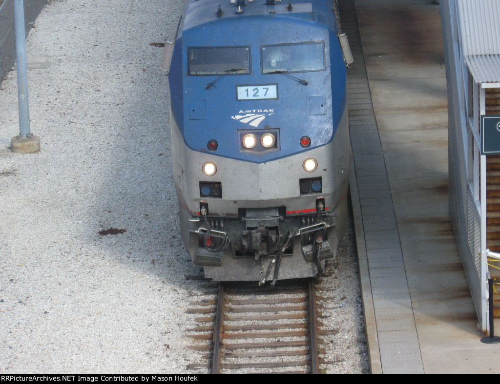 Amtrak #127 on the Missouri River Runner KCUS