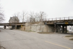 Park Avenue & Cataract Avenue overgrades off the Michigan Central span.