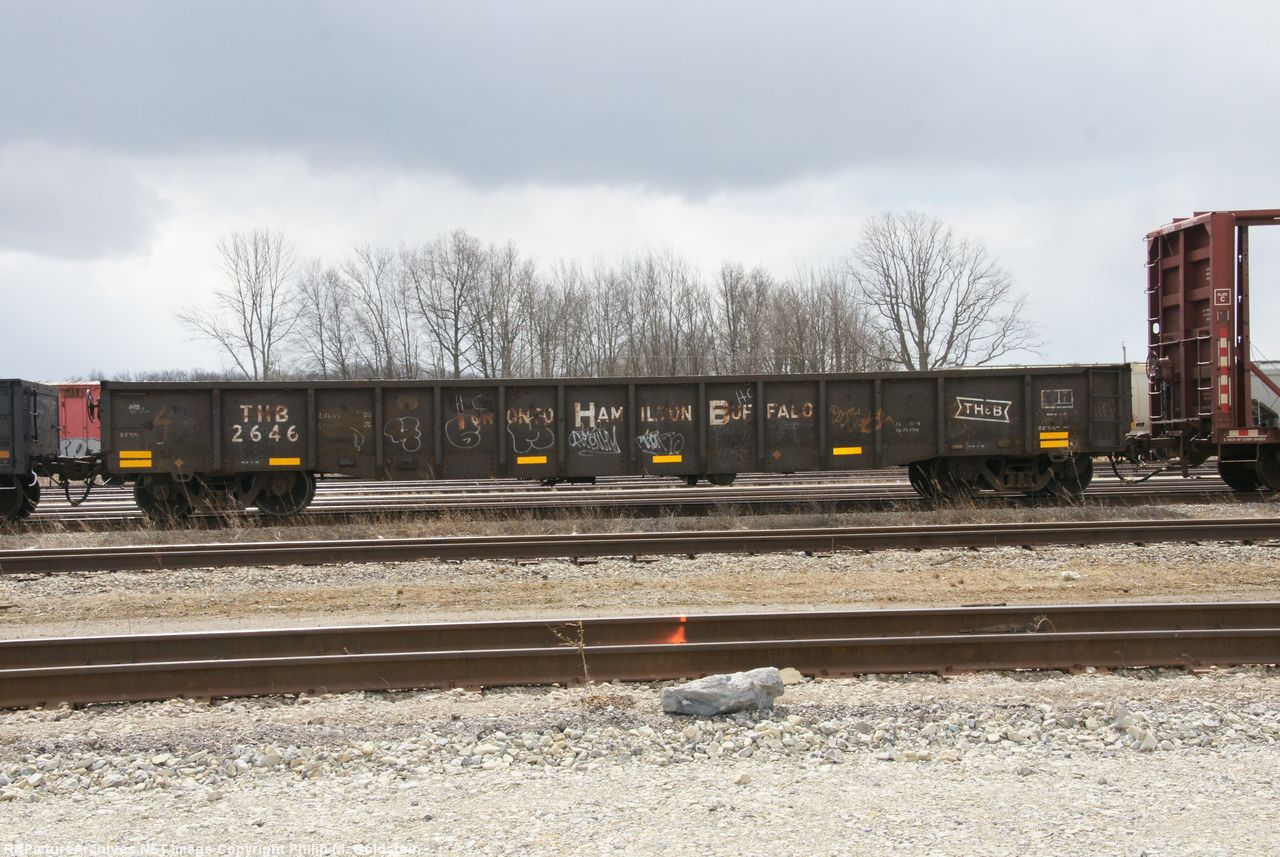 Toronto Hamilton & Buffalo gondola # 2646 - also in the work train.