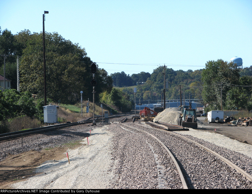 New Osage River bridge approach looking west