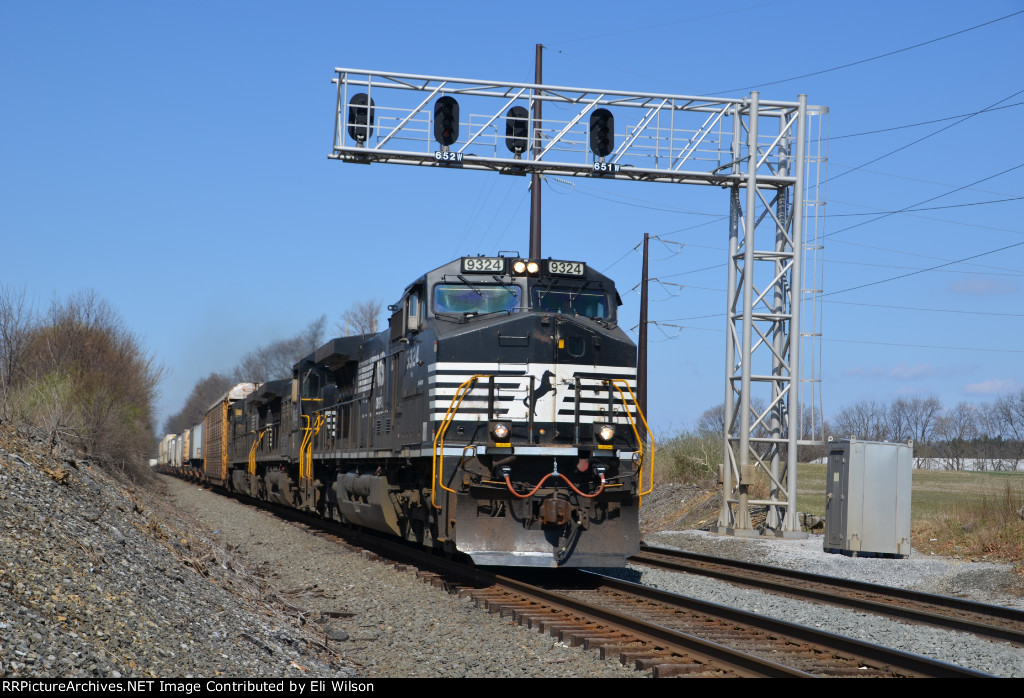 Eastbound near Wernersville, PA