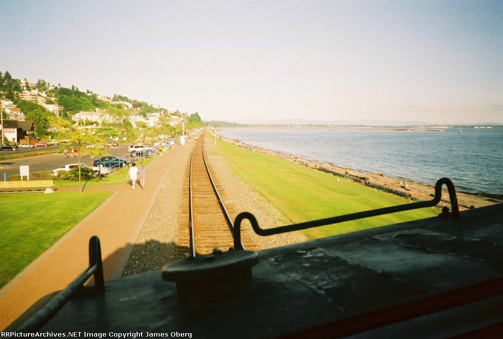 Passing through White Rock, B.C.