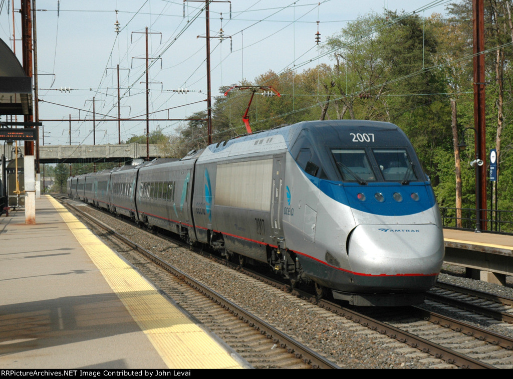 Eastbound Acela