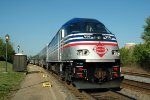 VRE Train # 309, bound for Fredericksburg, sits at ALX with an MP36 for power