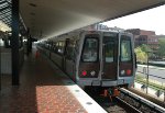 WMATA at Braddock Road Station: heading east