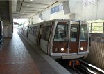 Metro at Branch Ave Station: looking east