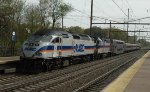 Eastbound MARC being led by doubleheader MP36 and GP39 consist