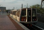 WMATA Train departing NoMa-Gallaudet Station