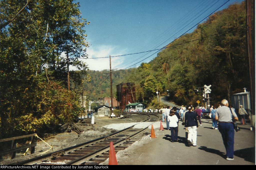 Looking west towards Huntington