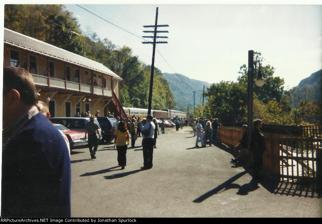Rear side of the depot