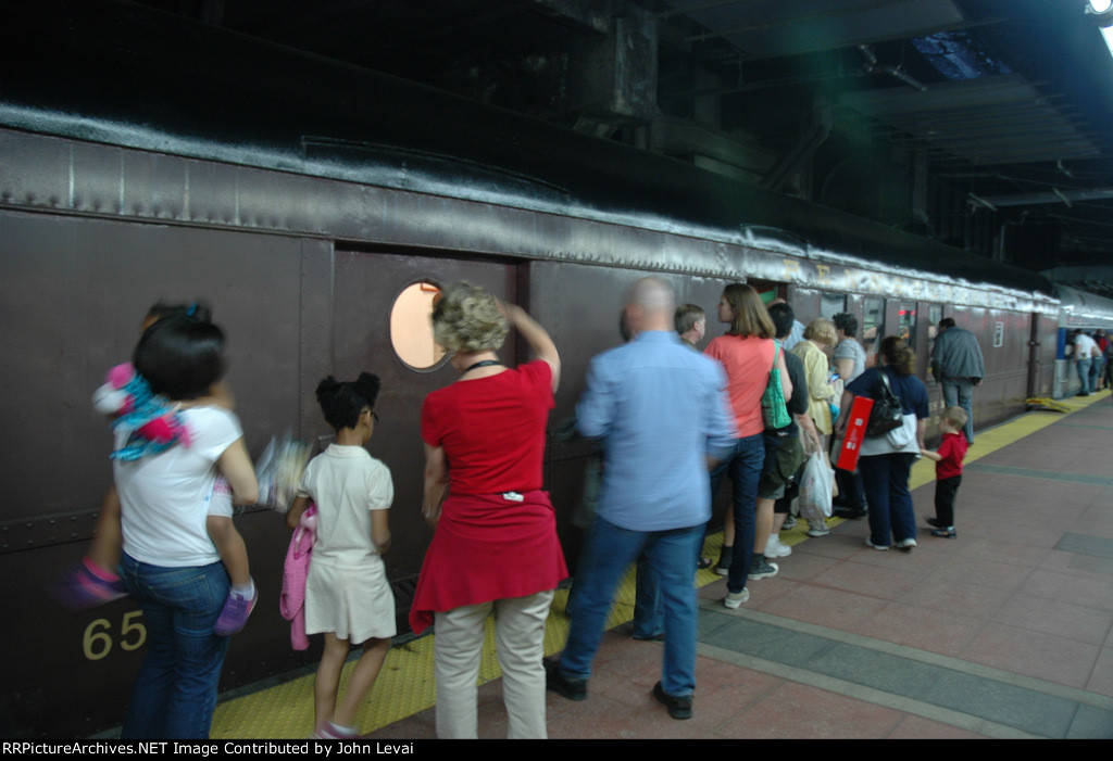 Grand Centrals Centennials Railcar Display Event