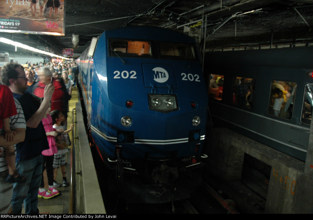 Grand Centrals Centennials Railcar Display Event