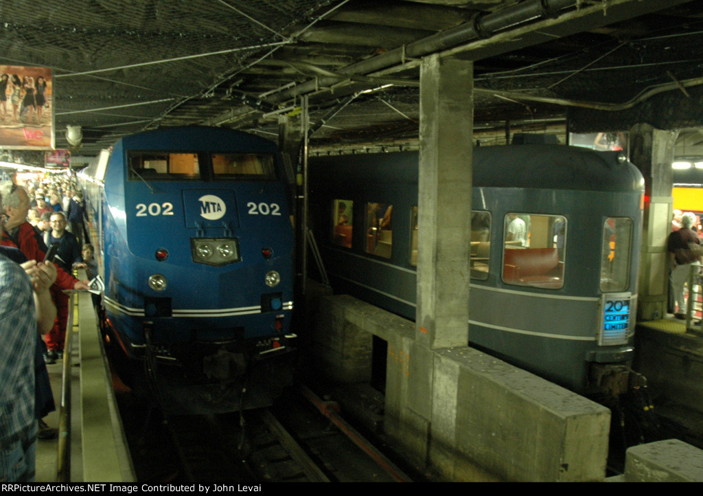Grand Centrals Centennials Railcar Display Event