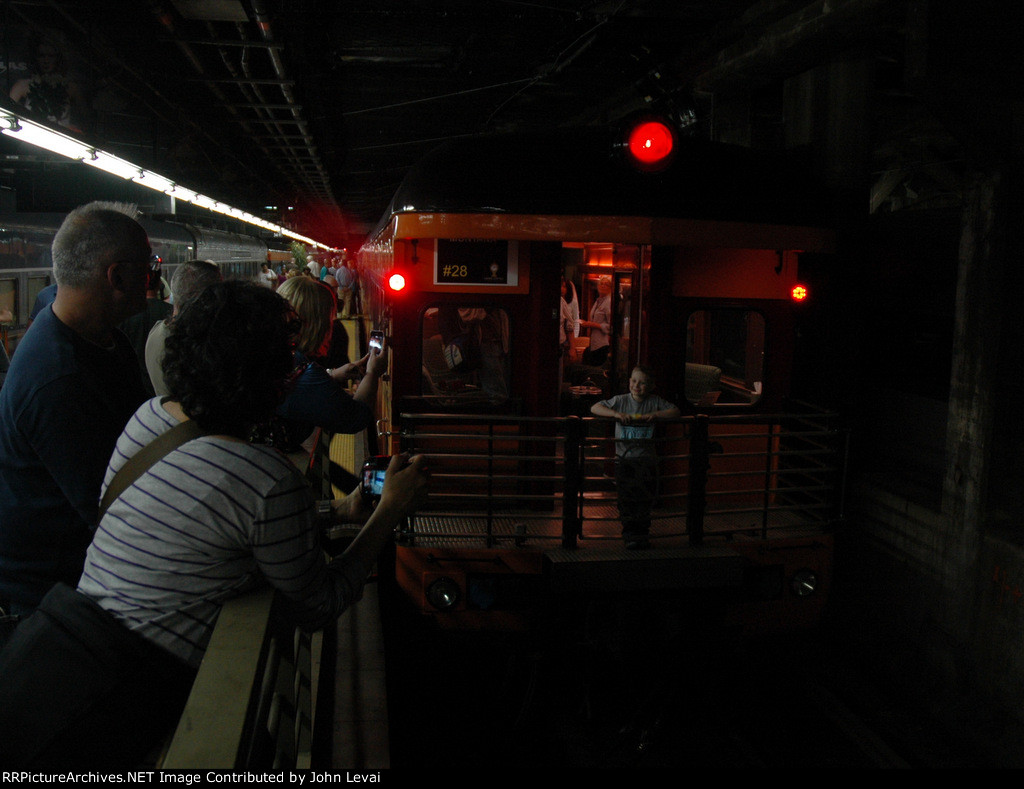Grand Centrals Centennials Railcar Display Event