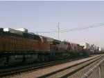 BNSF 4087 2nd Unit of Intermodal