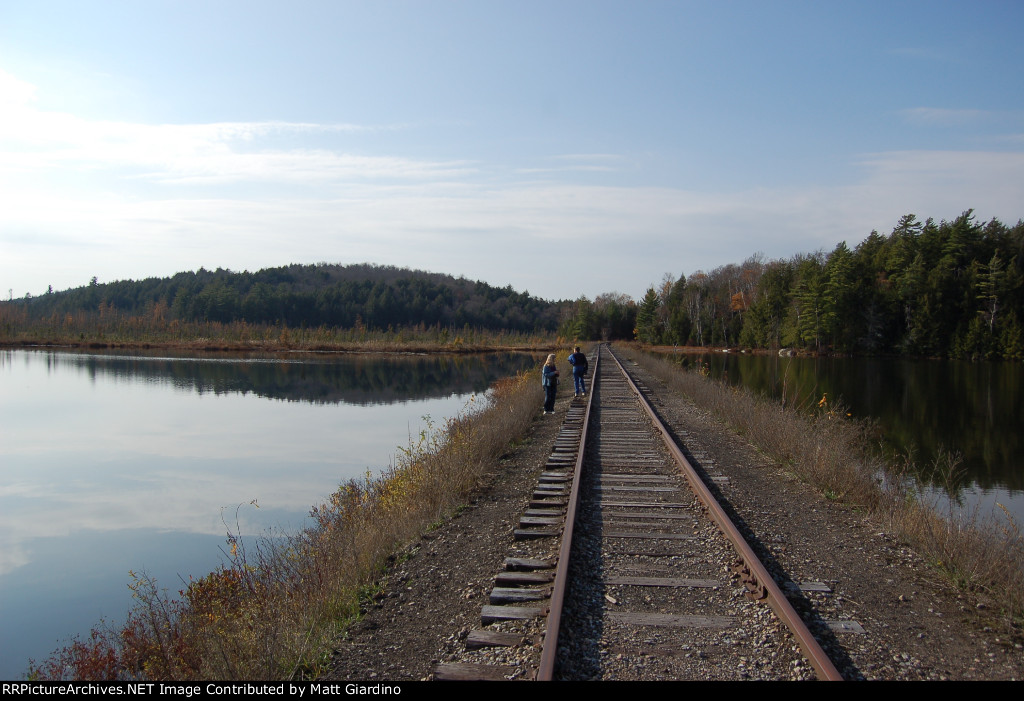 Local hikers were surprised by the Hi-Railers