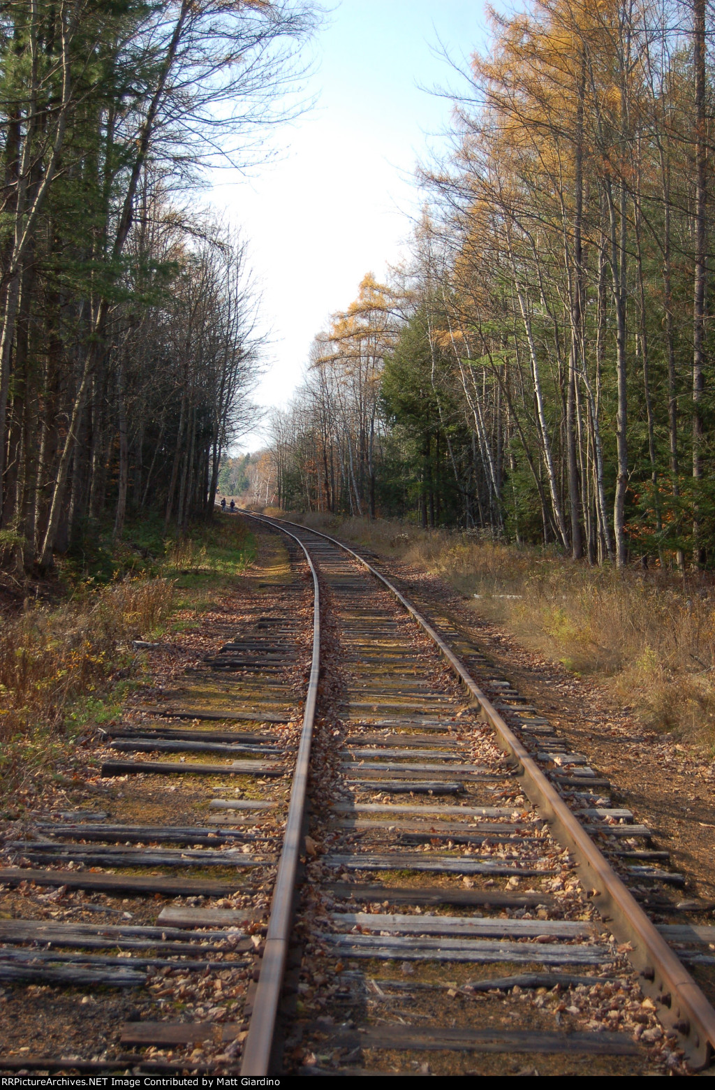 Entering what would have been the west end (railroad south) of the Saranac Lake yards