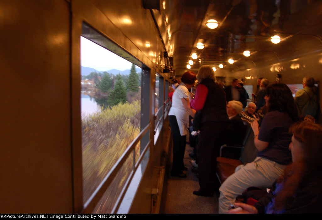Coming into Lake Placid