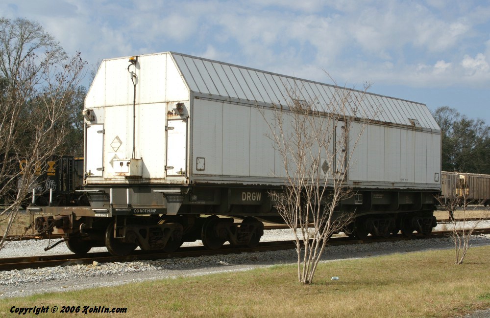 DRGW 80015 all alone in Goulding Yard,