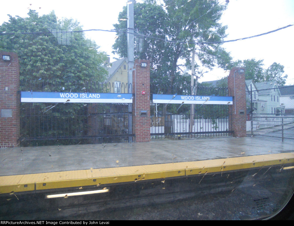 Wood Island Station of th Blue Line