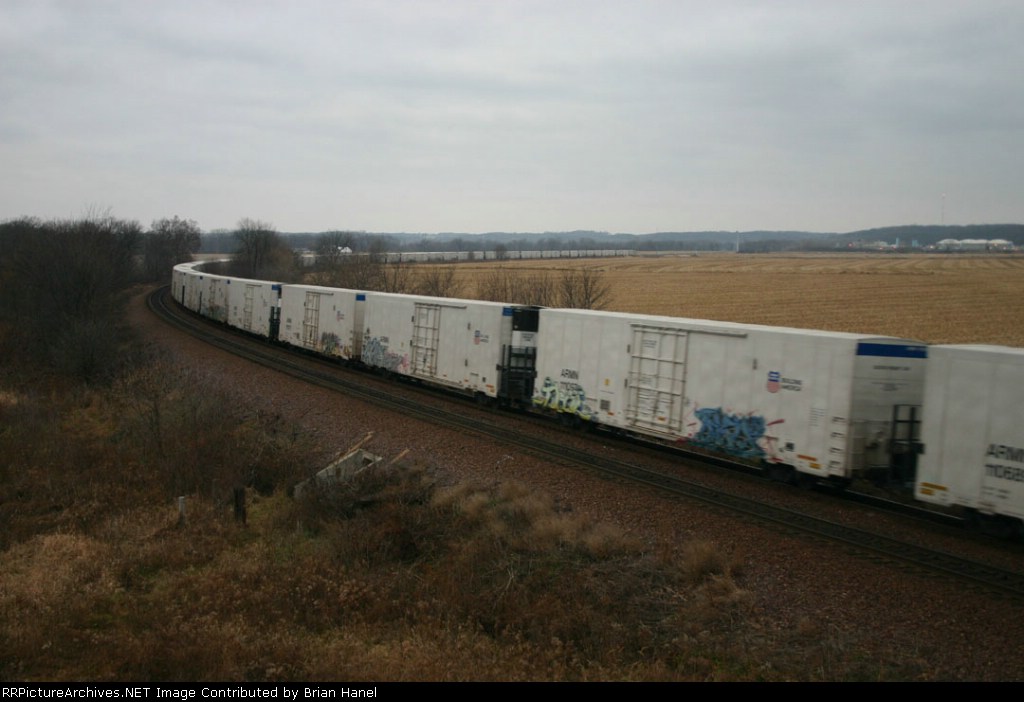 ZWASKP heads east on a dreary day