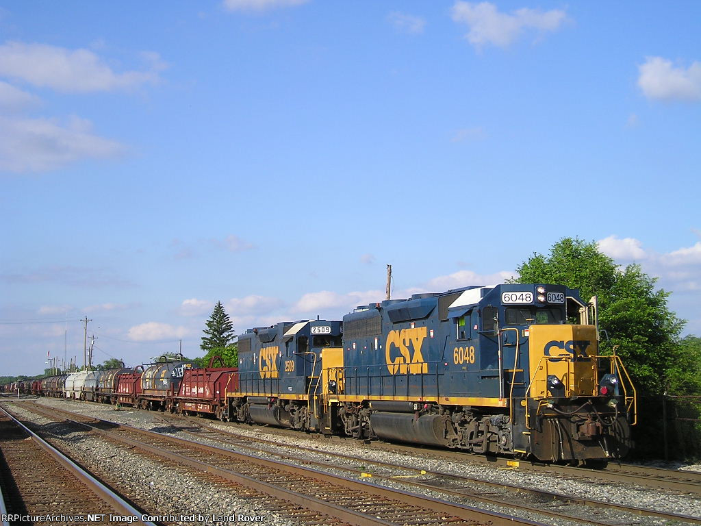 CSXT 6048 On CSX Y 201 In The Old Yard