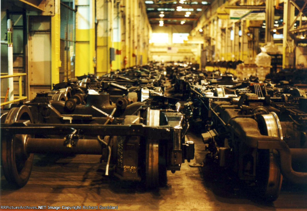 Truck Sets Ready To Be Swapped Out