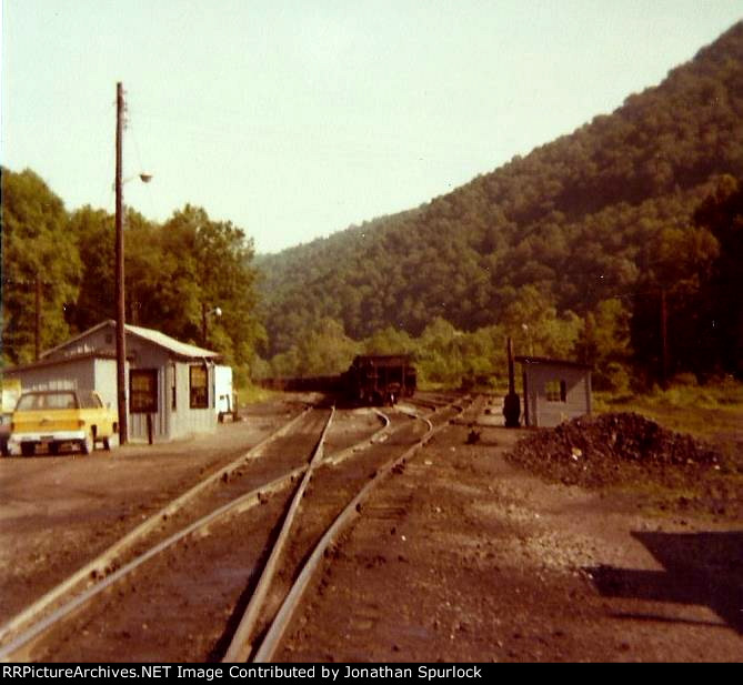 Yard and tracks at Elk Run Jct., WV