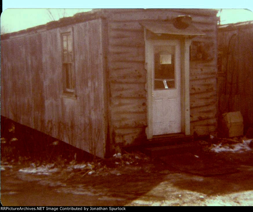 Old boxcar used for office or storage