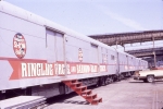 RBX unk - Baggage Car - Ringling Brothers, Barnum & Bailey Circus Train (Red Unit)