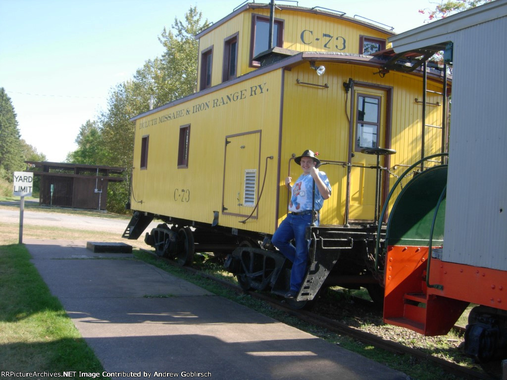 DM&IR C-73 with its new paint job