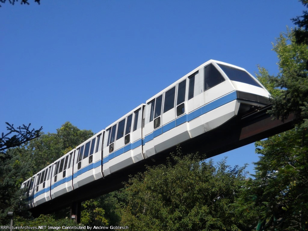 Minnesota Zoo Monorail Sunny Day