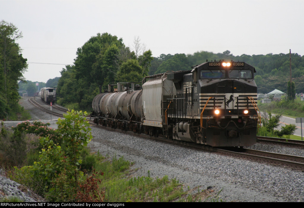 P2A EB passes 349s train